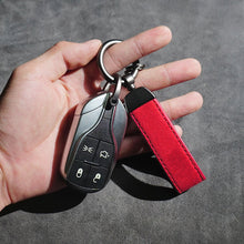 Load image into Gallery viewer, Metal Car Suede Leather Keychain Key Chain Ring Accessories For BMW M X1 X3 X4 X5 X6 X7 E46 E90 F20 E60 E39