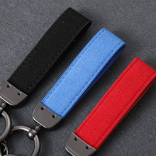 Load image into Gallery viewer, Metal Car Suede Leather Keychain Key Chain Ring Accessories For BMW M X1 X3 X4 X5 X6 X7 E46 E90 F20 E60 E39