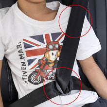 Load image into Gallery viewer, Car Adjuster Safety Seat Belt Anti-Neck Belt Positioner Stopper Shoulder Guard Buckle For Kids Safety Seat Belt Cover Accessories