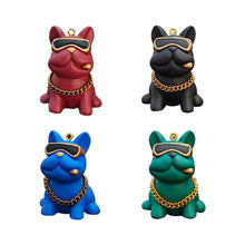Load image into Gallery viewer, Car Interior Ornaments Trend Personality Bulldog With Sunglasses Auto Center Console Decoration Accessories