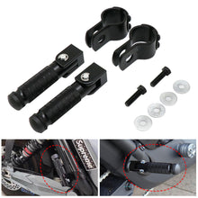 Load image into Gallery viewer, 1Pair Universal CNC Aluminum Motorcycle Part 8mm Pedals Folded Footrest Footpeg Motorcycles Mopeds Karts Scooters Bicycle