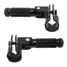 Load image into Gallery viewer, 1Pair Universal CNC Aluminum Motorcycle Part 8mm Pedals Folded Footrest Footpeg Motorcycles Mopeds Karts Scooters Bicycle