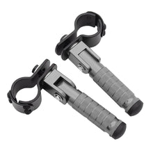 Load image into Gallery viewer, 1Pair Universal CNC Aluminum Motorcycle Part 8mm Pedals Folded Footrest Footpeg Motorcycles Mopeds Karts Scooters Bicycle