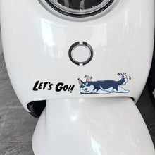 Load image into Gallery viewer, 3Pcs Car Decals Dog Decorative Sticker Vinyl Sticker Cartoon Adhesive for Girs Womens Cars Trucks Motorcycles Helmets