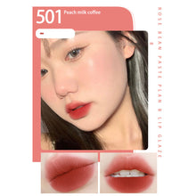 Load image into Gallery viewer, Matte Velvet Lip Gloss Non-fading Waterproof Long-lasting Nude Matte Lip Glaze Women Lip Makeup Cosmetics