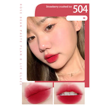 Load image into Gallery viewer, Matte Velvet Lip Gloss Non-fading Waterproof Long-lasting Nude Matte Lip Glaze Women Lip Makeup Cosmetics