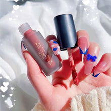 Load image into Gallery viewer, Matte Velvet Lip Gloss Non-fading Waterproof Long-lasting Nude Matte Lip Glaze Women Lip Makeup Cosmetics