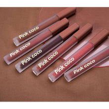 Load image into Gallery viewer, Long-lasting Matte Velvet Lip Gloss Waterproof Non-fading Portable Nude Lip Glaze Women Lip Makeup Cosmetics