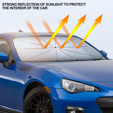 Load image into Gallery viewer, Car Interior Windshield Sunshade Umbrella Auto Anti-UV Sun Shade Window Curtain Sun Protection Accessories for Summer Visor