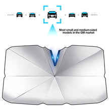 Load image into Gallery viewer, Car Interior Windshield Sunshade Umbrella Auto Anti-UV Sun Shade Window Curtain Sun Protection Accessories for Summer Visor