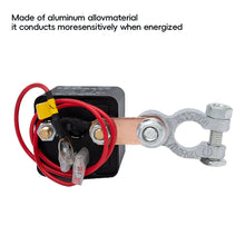 Load image into Gallery viewer, 12V/24V 120A 200A 250A Car Battery Switch Wireless Relay Integrated Remote Control Disconnect Cut Off Isolator Master Switches