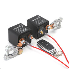 Load image into Gallery viewer, 12V/24V 120A 200A 250A Car Battery Switch Wireless Relay Integrated Remote Control Disconnect Cut Off Isolator Master Switches