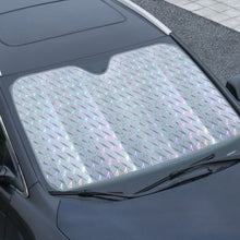 Load image into Gallery viewer, 130cm x 60cm Car Sunshade UV Protection Curtain Sun Shade Film Windshield Visor Front Electric Vehicle Sunshade Cover