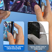 Load image into Gallery viewer, Type C Data Line 120w Fast Charging 6A 180 Rotating Ultra Fast Charging Line For Huawei Samsung Millet Bold Lengthened Silicone