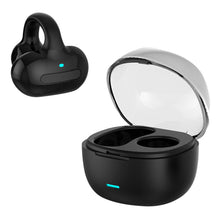 Load image into Gallery viewer, TWS Wireless Bluetooth Headphones Bone Conduction Headset HiFi Stereo Ear Clip on Ear Earring Sports Earbuds With Microphone