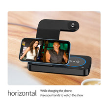 Load image into Gallery viewer, 4 in 1 Foldable Wireless Charging Station For iPhone 14 13 12 Apple Watch 7/6 For Samsung Galaxy Watch Chargers 4/3 S22 S21