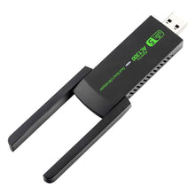 Load image into Gallery viewer, AC1300Mbps USB WiFi Bluetooth Adapter Wireless Network Card Dual-Band 2.4GHz&5.8GHz Wi-Fi 5 USB For Desktop Laptop Windows 10/11