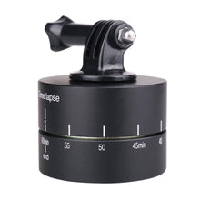 Load image into Gallery viewer, Panoramic Time Lapse Tripod Head Adapter Camera Mount 360 Timelapse Rotator Head