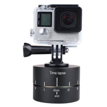 Load image into Gallery viewer, Panoramic Time Lapse Tripod Head Adapter Camera Mount 360 Timelapse Rotator Head