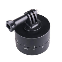 Load image into Gallery viewer, Panoramic Time Lapse Tripod Head Adapter Camera Mount 360 Timelapse Rotator Head