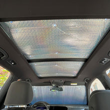 Load image into Gallery viewer, 2Pcs Car Sunroof Sunshade Heat Insulation Cover Windscreen Sun Shade Sun Protection Fit for Byd Atto 3 Yuan Plus MG ZE EV