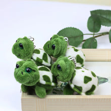 Load image into Gallery viewer, 1pc 7/10CM Turtle Plush Stuffed Doll Soft Plush Toy Keychain Bag Pendant Kid Gift Claw Machine Ornaments Gift Anime Keychain Doll Children Gifts