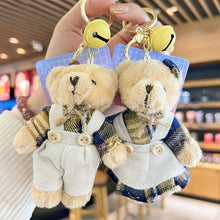 Load image into Gallery viewer, 1Pc Bear Keychain Plush Bear Pendant Mini Bear Doll Stuffed Toy Animals Keyring for Girls Boys Festival Anniversary Gifts