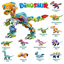 Load image into Gallery viewer, Jurassic World Dinosaur Building Blocks Small Particles Dinosaur Puzzle Set Animal Toys Educational For Kids Children's Gifts
