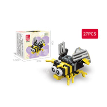 Load image into Gallery viewer, Mini Insects Building Blocks Classical Ladybug Snail Dragonfly Butterfly Beetle Bricks Animal Toys Educational For Kids Children's Gifts