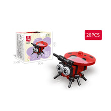 Load image into Gallery viewer, Mini Insects Building Blocks Classical Ladybug Snail Dragonfly Butterfly Beetle Bricks Animal Toys Educational For Kids Children's Gifts
