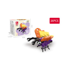 Load image into Gallery viewer, Mini Insects Building Blocks Classical Ladybug Snail Dragonfly Butterfly Beetle Bricks Animal Toys Educational For Kids Children's Gifts