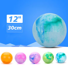 Load image into Gallery viewer, Inflatable Soft Ball Children Game Bouncing Balls Kids Entertainment Play Portable Rainbow Bouncy Ball Fitness Ball