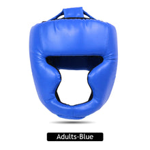 Load image into Gallery viewer, Full-covered Pu Boxing Helmet Kids Adults Muay Thai Training Sparring Boxing Headgear Gym Equipment Taekwondo Head Guard