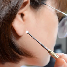Load image into Gallery viewer, Multifunctional Integrated Design Ear Spoon Toothpick Combination Pure Brass Toothpick Ear Spoon Stronger Than Dental Floss Tool