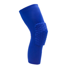 Load image into Gallery viewer, Lengthened Honeycomb Knee Pads Sleeve Elastic Basketball Brace Kneepad Protective Gear Patella Foam Support Volleyball Support