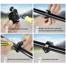 Load image into Gallery viewer, Bicycle Bell Ring MTB Cycling Horn Stainless Concealed Bike Handlebar Bell Crisp Sound Horn for Bicycle Safety Cycling 22-24mm Handlebar Bike Accessories
