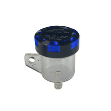 Load image into Gallery viewer, Motorcycle Brake Master Cylinder Brake Fluid Reservoir Transparent Motorcycle Brake Oil Tank Motorcycle Upper Pump Oil Cup with CNC Cap
