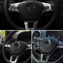 Load image into Gallery viewer, Car Steering Wheel Decoration Cover Trim Sticker Accessories for Volkswagen VW Passat B8 Tiguan MK2 Golf 7 7.5 MK7 MK7.5 E-UP