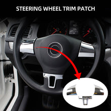 Load image into Gallery viewer, 1pc/2pcs/3pcs Car Steering Wheel Decoration Cover Trim Sticker Fit for Volkswagen VW GOLF POLO JETTA MK5 MK6 Bora Accessories Chrome