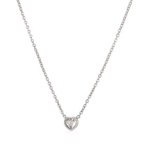 Load image into Gallery viewer, Heartbeat Zircon Necklace Women's Fashion Sense Simple Personality Love Light Luxury Neck Chain Women Necklace