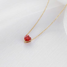 Load image into Gallery viewer, Love Stainless Steel Necklace Trendy and Niche Design Fashionable Versatile Collarbone Chain for Women Jewelry