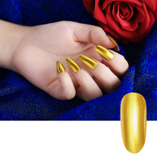 Load image into Gallery viewer, Long-lasting Mirror Polish Quick-drying Metallic Silver Purple Rose Gold Durable Nail Polish Is Not Peelable Nails Decoration
