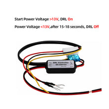 Load image into Gallery viewer, Car LED DRL Controller Auto Daytime Running Light Relay Harness Dimmer On/Off Fog Lamp Control 12-18V