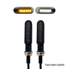 Load image into Gallery viewer, 2Pcs 6LED Mini 12V Motorcycle Turn Signal Light Lamp Indicators Blinker Amber Motorbike