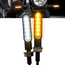 Load image into Gallery viewer, 2Pcs 6LED Mini 12V Motorcycle Turn Signal Light Lamp Indicators Blinker Amber Motorbike