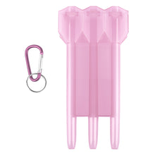Load image into Gallery viewer, 3PCS Of Capacity Portable Transparent Dart Box With Aluminum Alloy Buckle Integrated Universal Plastic Dart Box For Professional Darts Players To Use