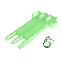 Load image into Gallery viewer, 3PCS Of Capacity Portable Transparent Dart Box With Aluminum Alloy Buckle Integrated Universal Plastic Dart Box For Professional Darts Players To Use