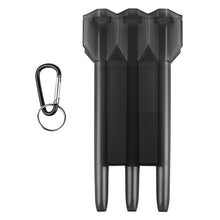 Load image into Gallery viewer, 3PCS Of Capacity Portable Transparent Dart Box With Aluminum Alloy Buckle Integrated Universal Plastic Dart Box For Professional Darts Players To Use