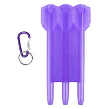 Load image into Gallery viewer, 3PCS Of Capacity Portable Transparent Dart Box With Aluminum Alloy Buckle Integrated Universal Plastic Dart Box For Professional Darts Players To Use