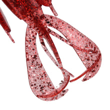 Load image into Gallery viewer, 10CM/10G Two-Color Hairy Beard Pvc Soft Shrimp Lure Bait Cooperation With Crank Hook Bionic Soft Worm Fishing Accessories